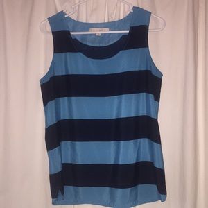 Ann Taylor Loft striped tank